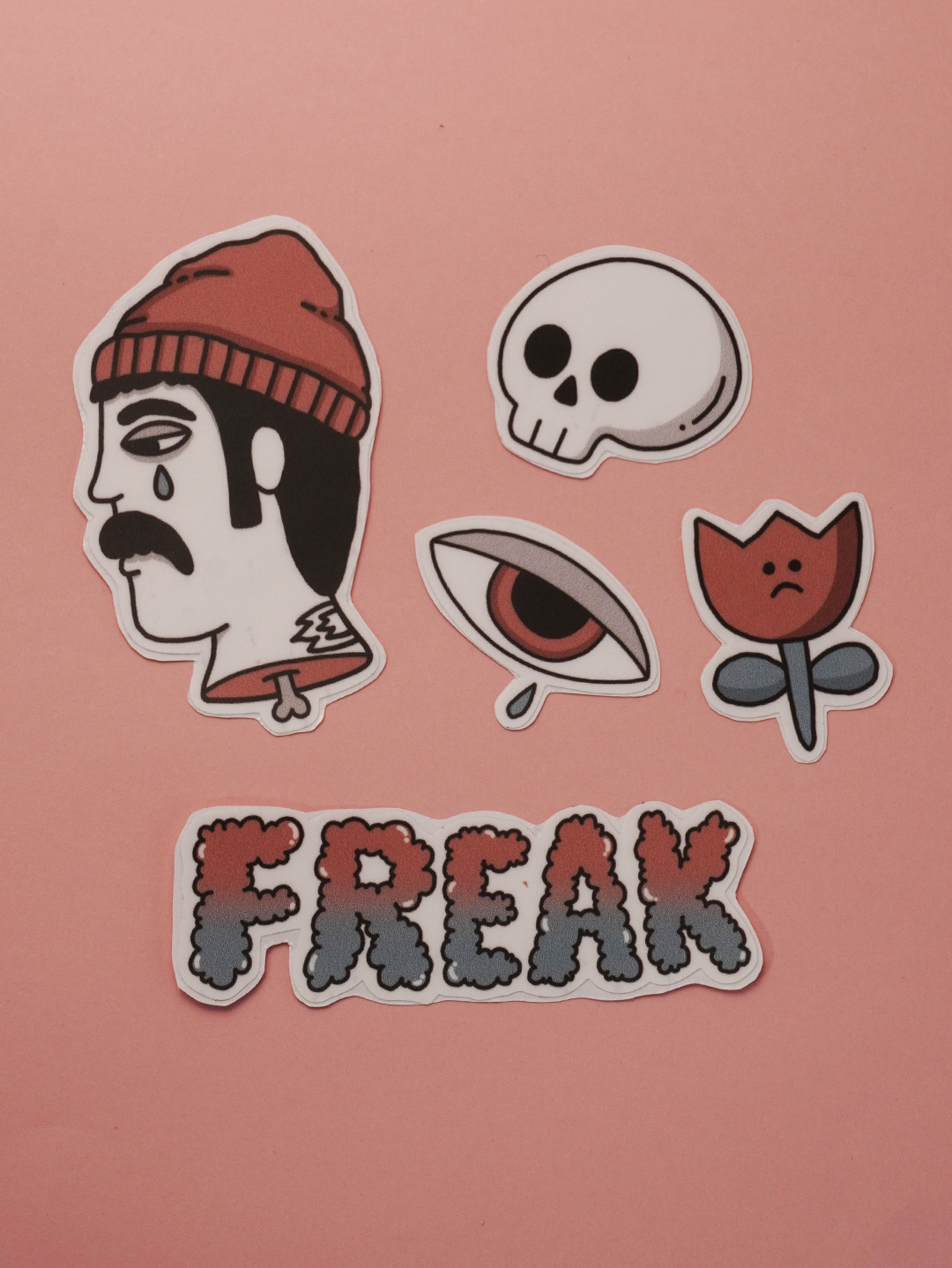 Set de stickers - Freak