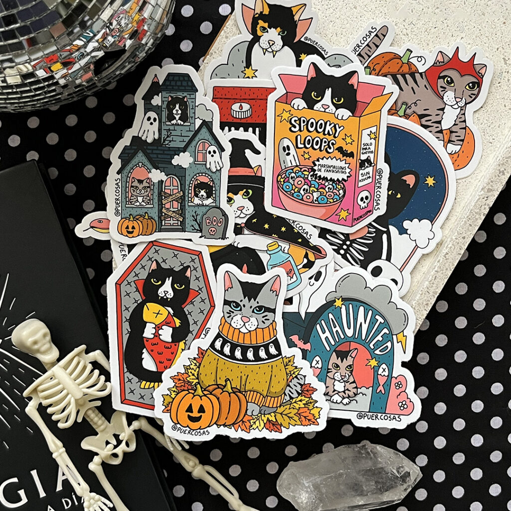 Spooky Stickers Sueltos
